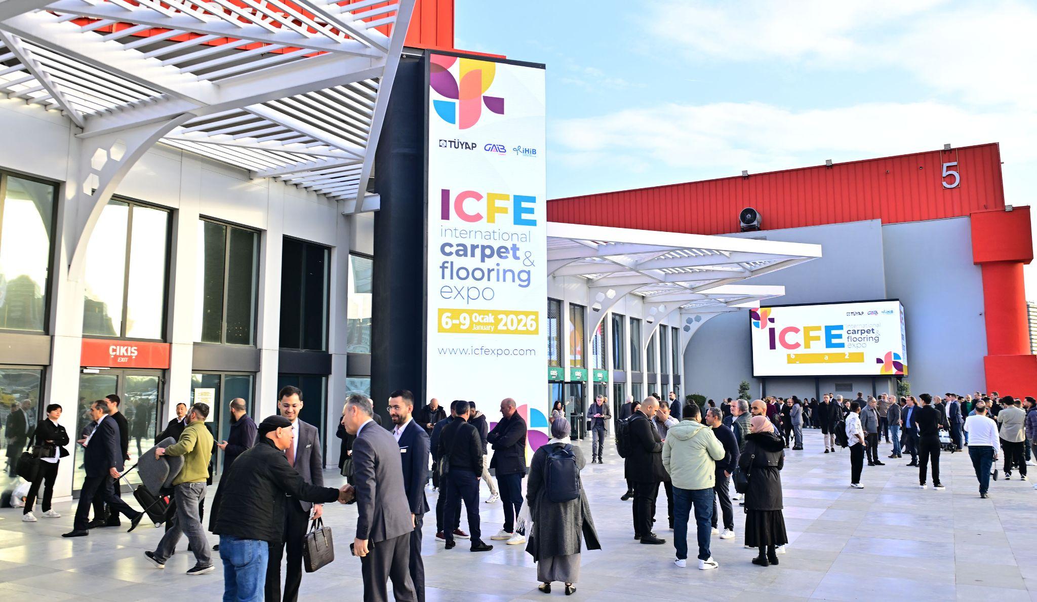 Carpet and flooring professionals to gather in Istanbul in January 2027: visitors and exhibitors at ICFE 2027, Istanbul