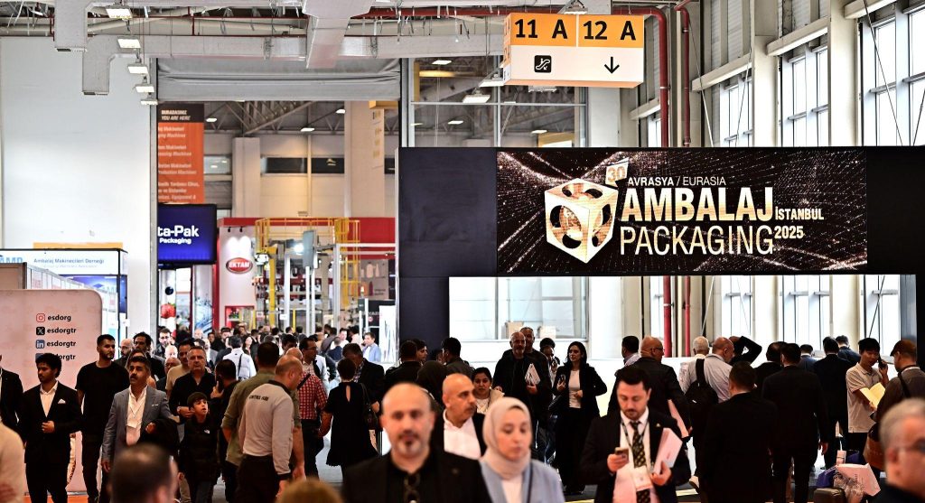 With 77,165 visitors in 2025, Istanbul fair prepares for its 31st edition: visitors fill a hall at Eurasia Packaging Istanbul, Tüyap Fair and Congress Center